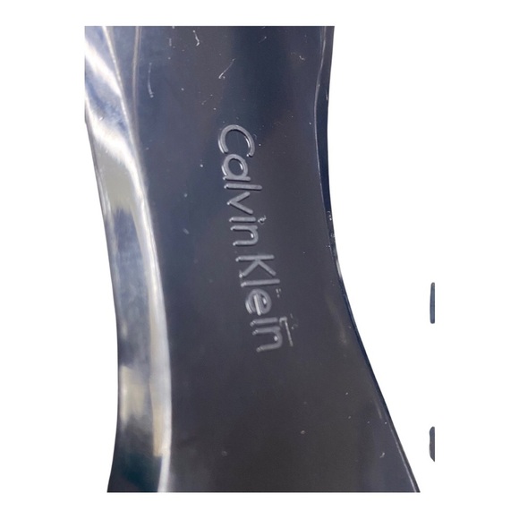 Calvin Klein Nastassia Faux Snakeskin Patterned High Heel Ankle Boots - Picture 8 of 10